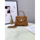 Hermes Kelly Mini Retourne Bag Clemence Leather Gold High