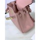 Hermes Kelly Mini Retourne Bag Clemence Leather Pink High