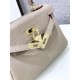 Hermes Kelly Mini Retourne Bag Clemence Leather Tourterelle High