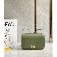 Goya bag in silk calfskin Green High