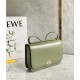 Goya bag in silk calfskin Green High