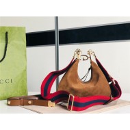 Gucci Attache small shoulder bag Suede 699409 High