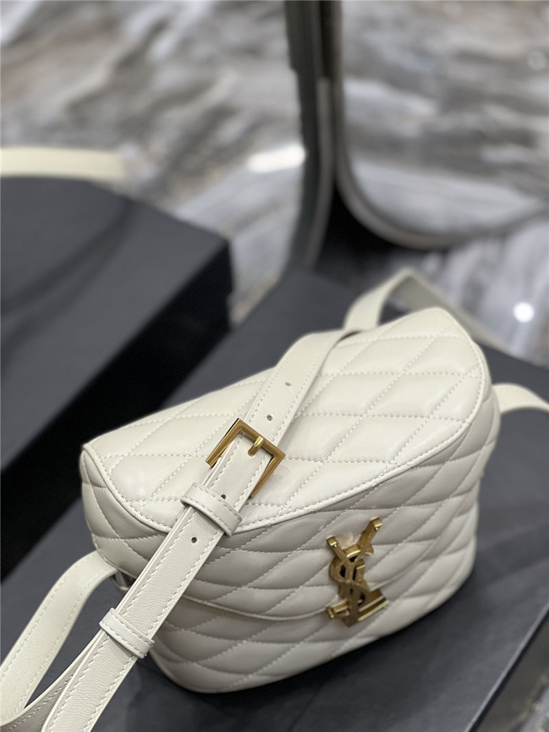 JUNE BOX BAG IN QUILTED PATENT LEATHER High