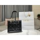 SMALL DIOR ESSENTIAL TOTE BAG Archicannage Calfskin High