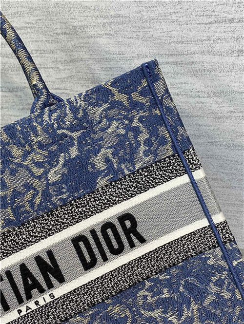 MEDIUM Dior BOOK TOTE Brocart Embroidery High