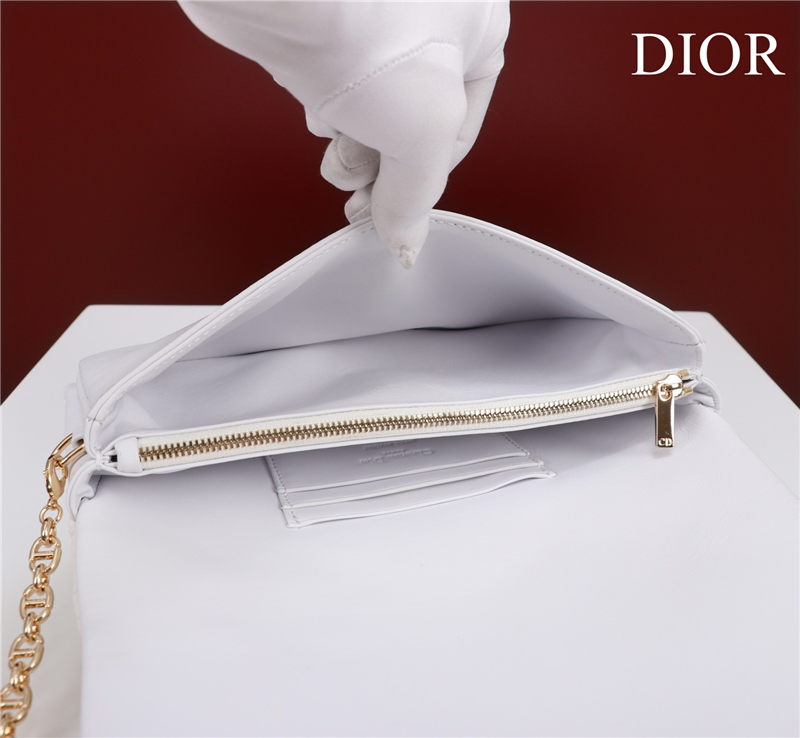 MEDIUM Dior CARO BAG Lucky Star Cannage Lambskin White High