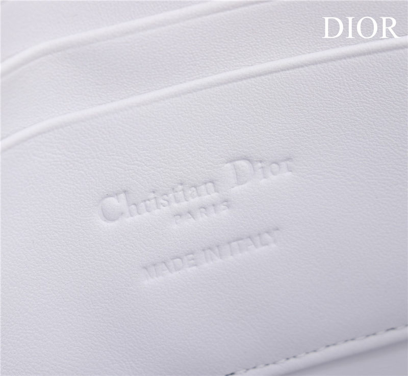 MEDIUM Dior CARO BAG Lucky Star Cannage Lambskin White High