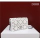 MEDIUM Dior CARO BAG Lucky Star Cannage Lambskin White High