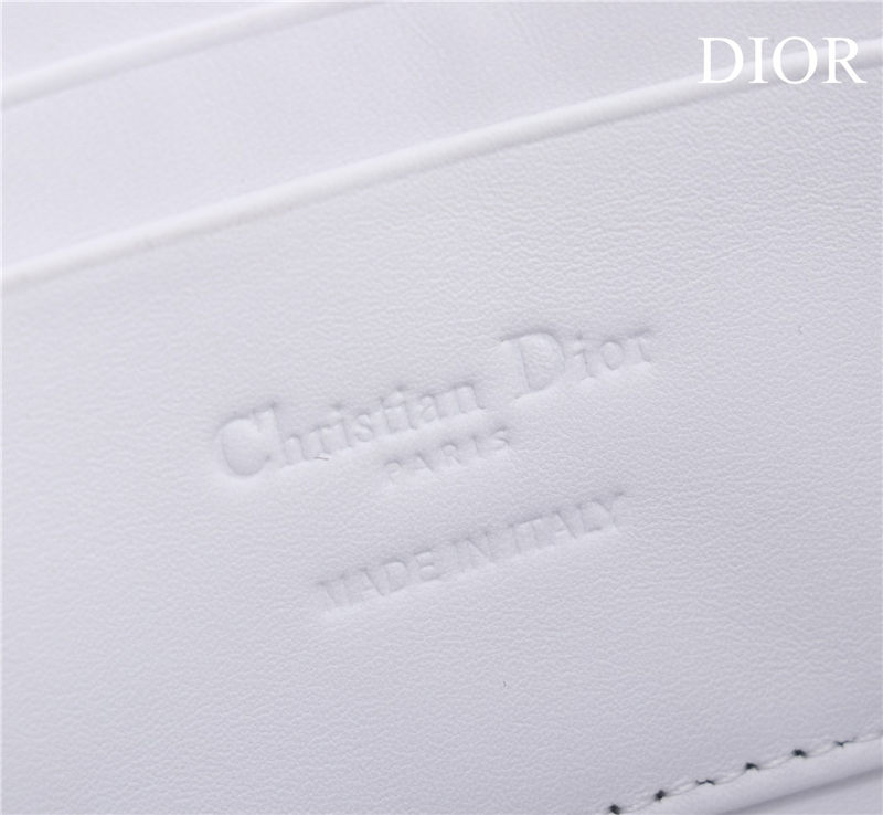 MEDIUM Dior CARO BAG Lucky Star Cannage Lambskin White High