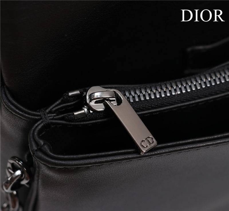 MEDIUM Dior CARO BAG Lucky Star Cannage Lambskin Black High