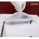 SMALL Dior CARO BAG Lucky Star Cannage Lambskin White High