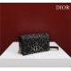 SMALL Dior CARO BAG Lucky Star Cannage Lambskin Black High