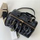 GG Matelassé leather medium bag 702242 Black High