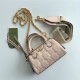 GG Matelassé leather mini bag 702251 Beige Pink High