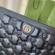 GG Matelassé pouch 723780 Black High