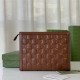 GG Matelassé pouch 723780 Brown High