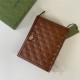 GG Matelassé pouch 723780 Brown High