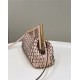 Fendi First Small Braided Leather Bag Pink High