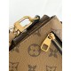 Louis Vuitton POCHETTE MÉTIS EAST WEST Monogram Reverse coated canvas M46279 High