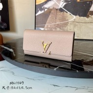 Louis Vuitton CAPUCINES WALLET Taurillon Leather M61249 High