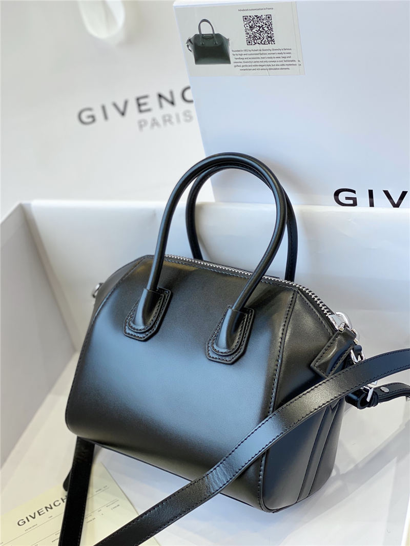 Givenchy MINI ANTIGONA BAGE IN SMOOTH BOX LEATHER High