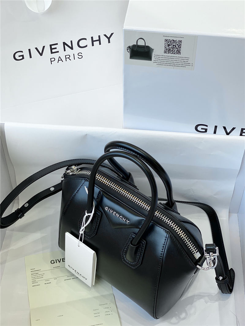 Givenchy MINI ANTIGONA BAGE IN SMOOTH BOX LEATHER High