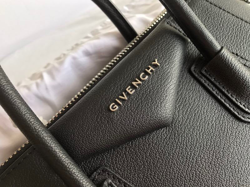 Givenchy MEDIUM ANTIGONA BAGE IN GRAINED LEATHER Black High