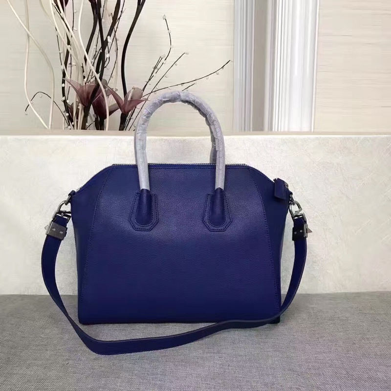 Givenchy SMALL ANTIGONA BAGE IN GRAINED LEATHER Royal Blue High