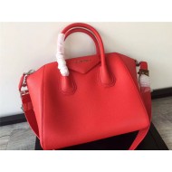 Givenchy MEDIUM ANTIGONA BAGE IN GRAINED LEATHER Red High