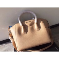 Givenchy SMALL ANTIGONA BAGE IN GRAINED LEATHER Beige High