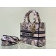 MEDIUM LADY D-LITE BAG Dior Jardin Botanique Embroidery High