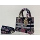 MEDIUM LADY D-LITE BAG Dior Jardin Botanique Embroidery High