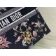 LARGE Dior BOOK TOTE Dior Jardin Botanique Embroidery Black High