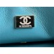 Chanel Mini Classic Flap Bag Tweed Green High