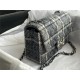 Chanel Mini Classic Flap Bag Tweed Black/Beige High