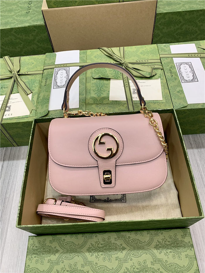 Gucci Blondie top-handle bag 735101 Pink High