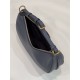 Fendigraphy Small Leather Bag Grey High