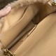 NIKI MEDIUM CHAIN BAG IN SHEARLING High