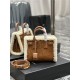 SAC DE JOUR SUPPLE NANO IN SUEDE AND SHEARLING High