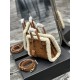 SAC DE JOUR SUPPLE NANO IN SUEDE AND SHEARLING High