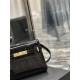 MANHATTAN SMALL SHOULDER BAG IN SILK SATIN AND LEATHER High