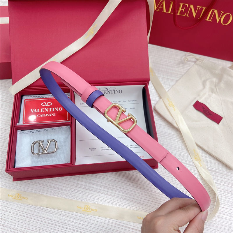 Valentino Reversible Belt 20MM ALL COLORS