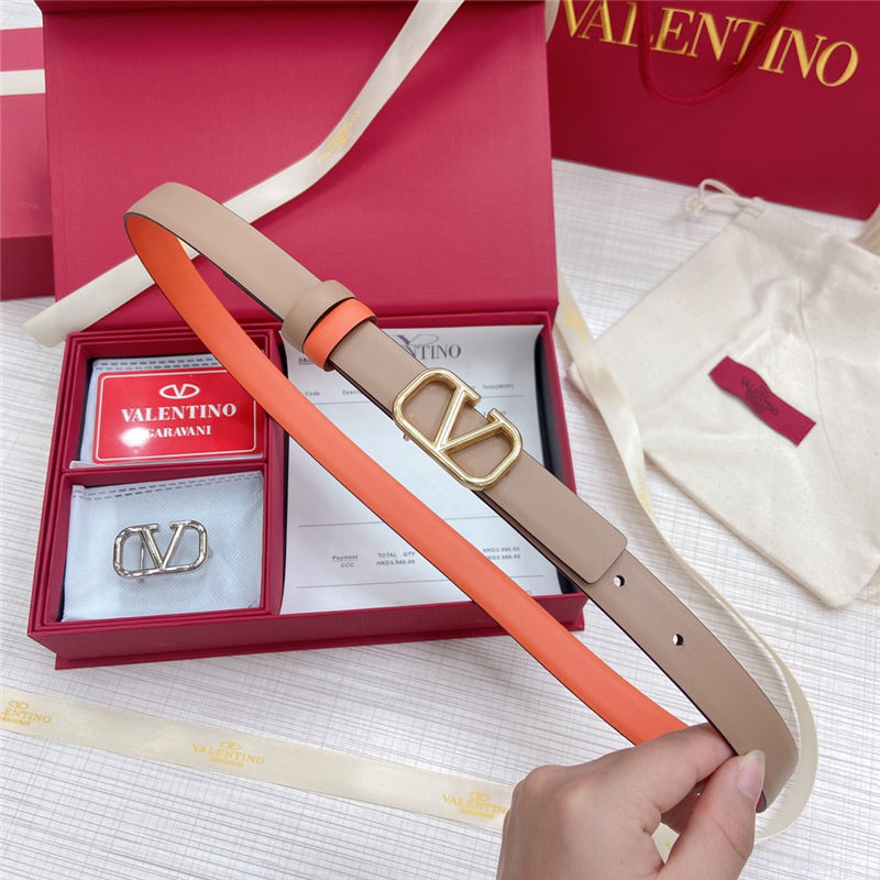 Valentino Reversible Belt 20MM ALL COLORS