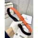 Chanel BELT Calfskin 30MM 2-1102 Orange 2022 High