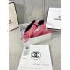 Chanel BELT Calfskin 30MM 2-1102 Rose Pink 2022 High