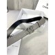 Chanel BELT Calfskin 30MM 2-1102 Grey 2022 High