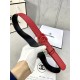 Chanel BELT Calfskin 30MM 2-1102 Red 2022 High