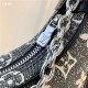 Louis Vuitton LOOP Handbag Denim textile jacquard M21752 High