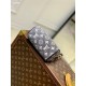 Louis Vuitton NANO SPEEDY Denim textile jacquard M82242 High