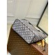 Louis Vuitton Neverfull MM Bag Denim textile jacquard M21465 High